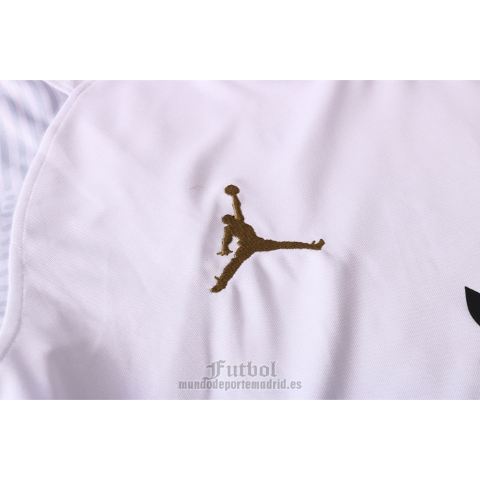 Chandal del Paris Saint-Germain Jordan Manga Corta 2020-2021 Blanco
